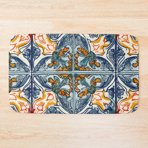 Item preview, Colorful Tile Series 4 designed and sold by Hashola Designs.