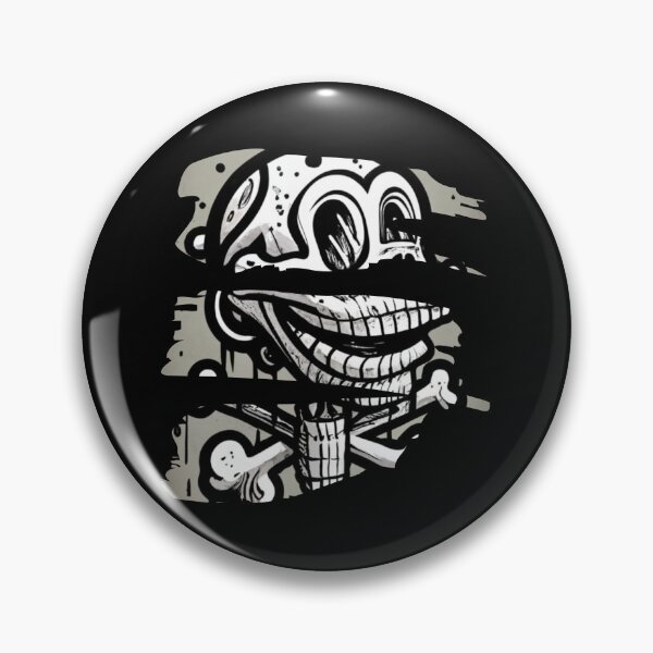 Item preview, Inkblot Art: Fantasy Skull designed and sold by WilsonMiller-.