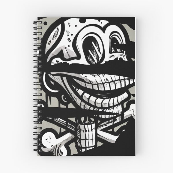 Item preview, Inkblot Art: Fantasy Skull designed and sold by WilsonMiller-.
