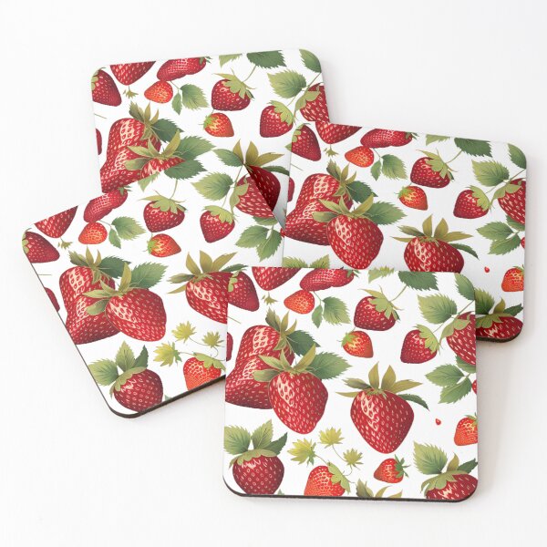 Item preview,  Colorful Strawberry Pattern designed and sold by ArtVibeInk.