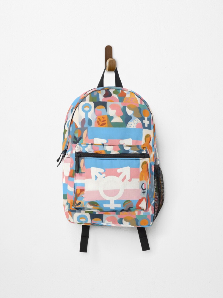 Thumbnail 1 of 3, Backpack, Trans comunity designed and sold by tipitoes.