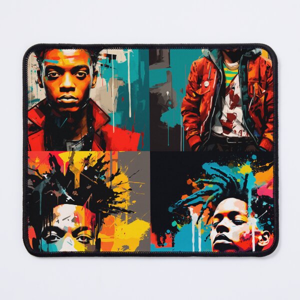 Item preview, Colorful Portraits of an African American Man with Dreadlocks designed and sold by Negronbebe.