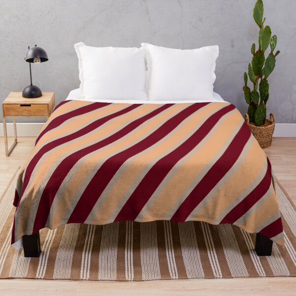 Item preview, light orange and burgundy designed and sold by pluielegere.