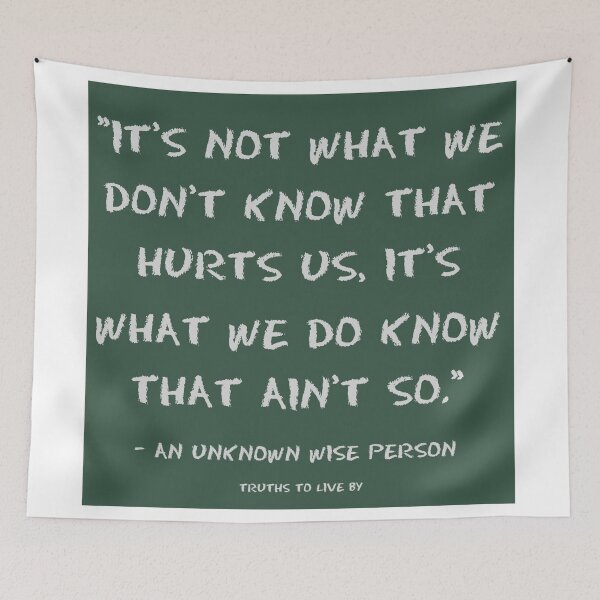 Item preview, What we do know that ain't so designed and sold by Truthstoliveby.