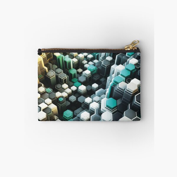 Item preview, Abstract 3D Hexagons designed and sold by AtithasosTragos.