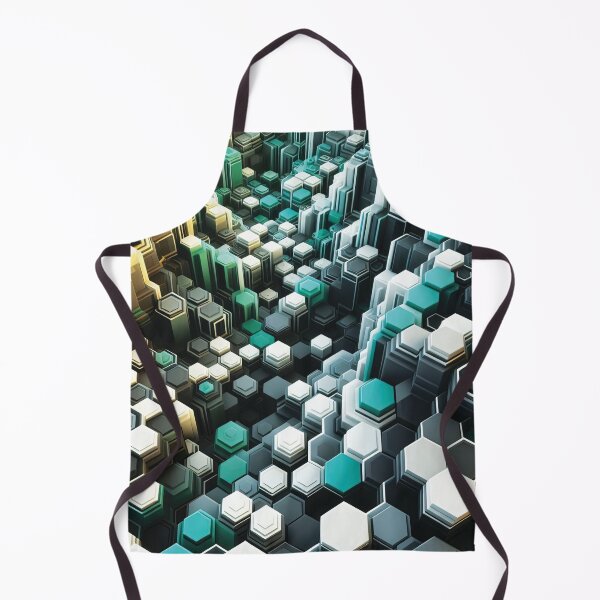 Item preview, Abstract 3D Hexagons designed and sold by AtithasosTragos.