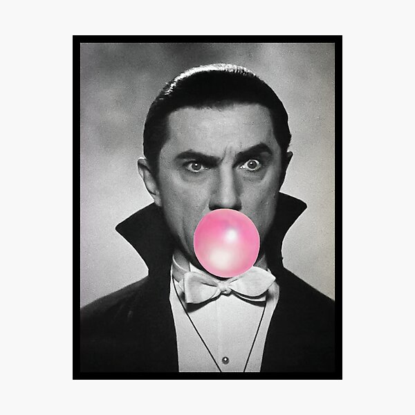 Item preview, Dracula Bela Lugosi Blowing Bubbles designed and sold by QuidnuncDesigns.