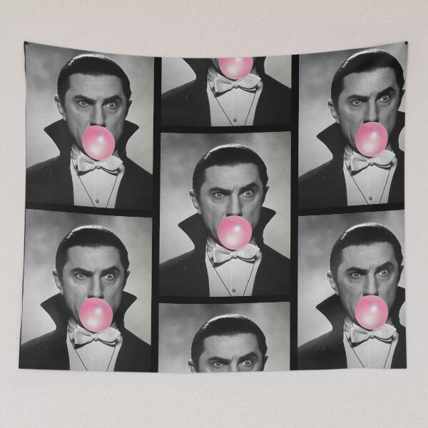 Item preview, Dracula Bela Lugosi Blowing Bubbles designed and sold by QuidnuncDesigns.