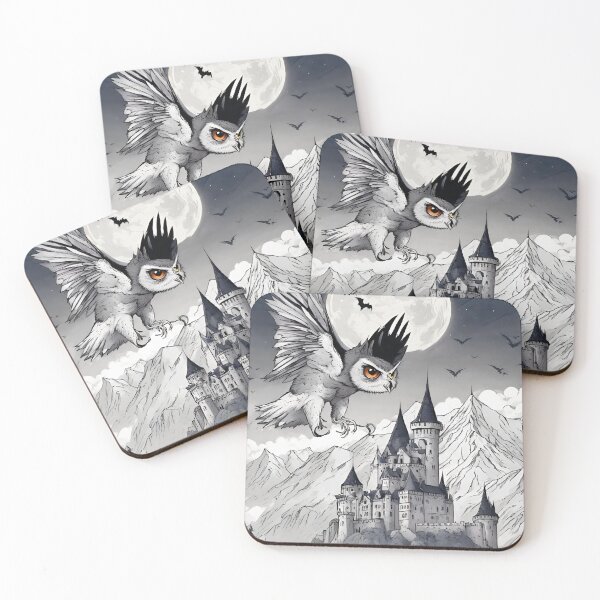 Item preview,  White owl designed and sold by StyleSketch.