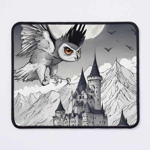 Item preview, White owl designed and sold by StyleSketch.