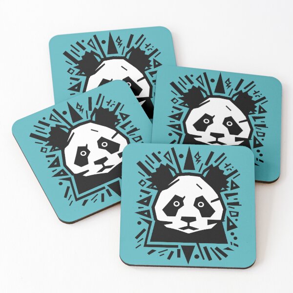 Item preview, Panda King - Neo Expressionism Street Art designed and sold by Kittyzens.