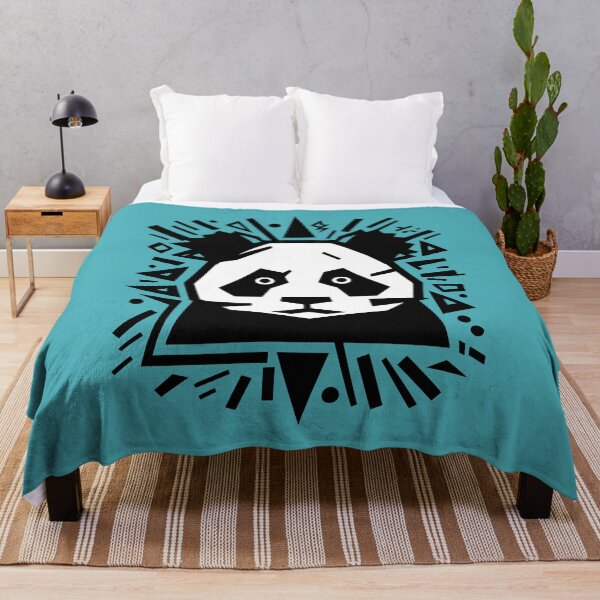 Item preview, Panda King - Neo Expressionism Street Art designed and sold by Kittyzens.
