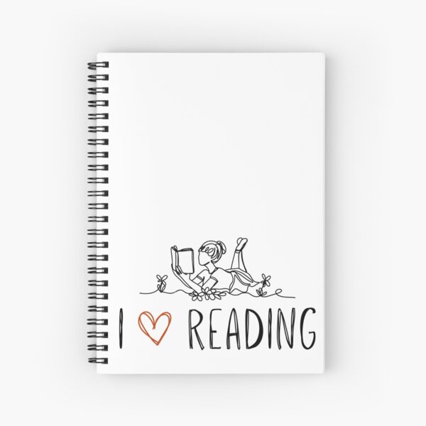 Item preview, I Love Reading Line Art designed and sold by LibrarianNicole.