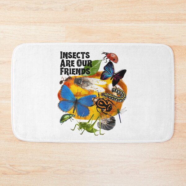 Item preview, Insects Are Our Friends Colorful Nature Design designed and sold by EarthArtDesigns.