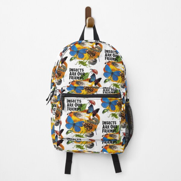 Item preview, Insects Are Our Friends Colorful Nature Design designed and sold by EarthArtDesigns.