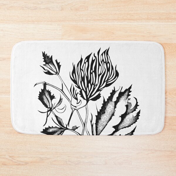 Item preview, Botanical calligraphy designed and sold by UrbanHedgehog.