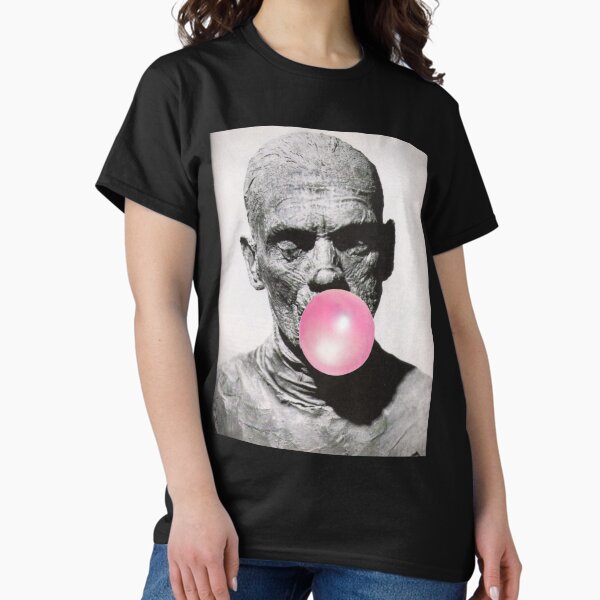 Item preview, The Mummy Boris Karloff Blowing Bubbles designed and sold by QuidnuncDesigns.
