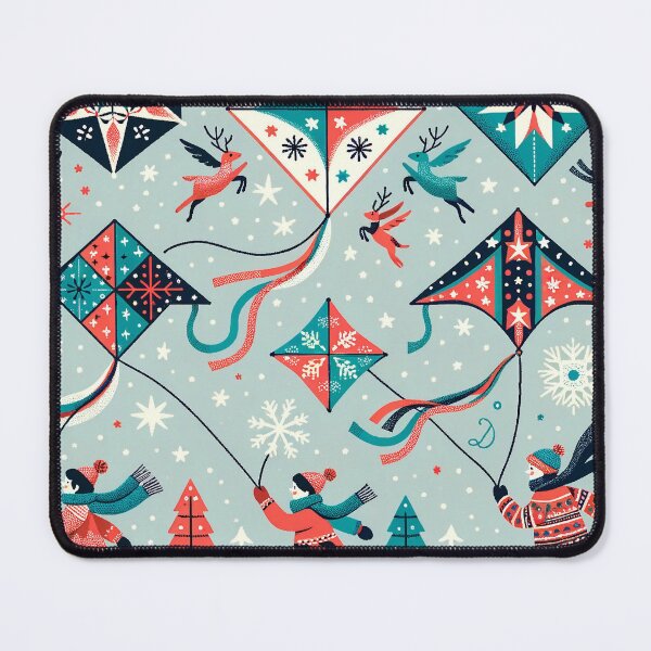 Artikelvorschau, Winter Pattern Design - Snowflakes, Mittens, and Cozy Vibes entworfen und verkauft von The-Library.