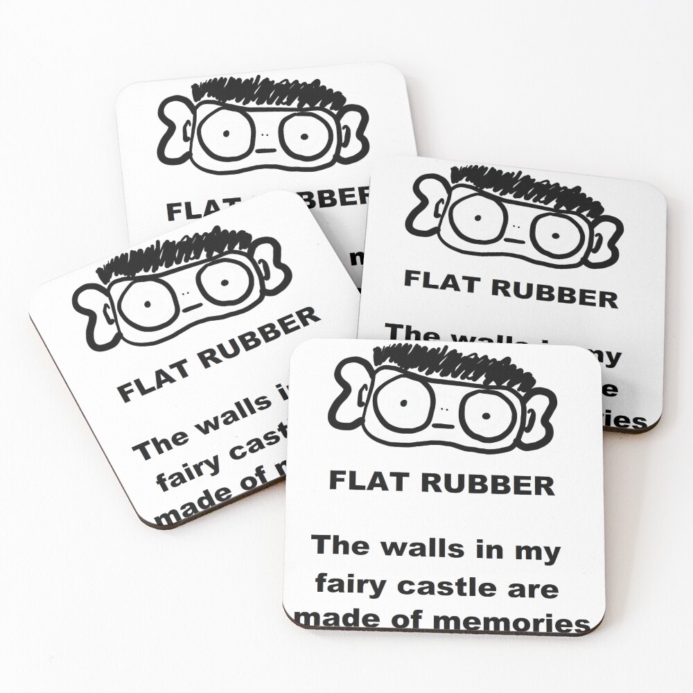 Item preview, Coasters (Set of 4) designed and sold by RubberWorld.