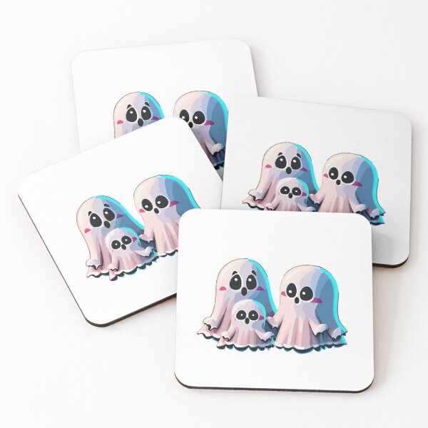 Item preview, Cute Ghost Family Cartoon designed and sold by CekDesigns.