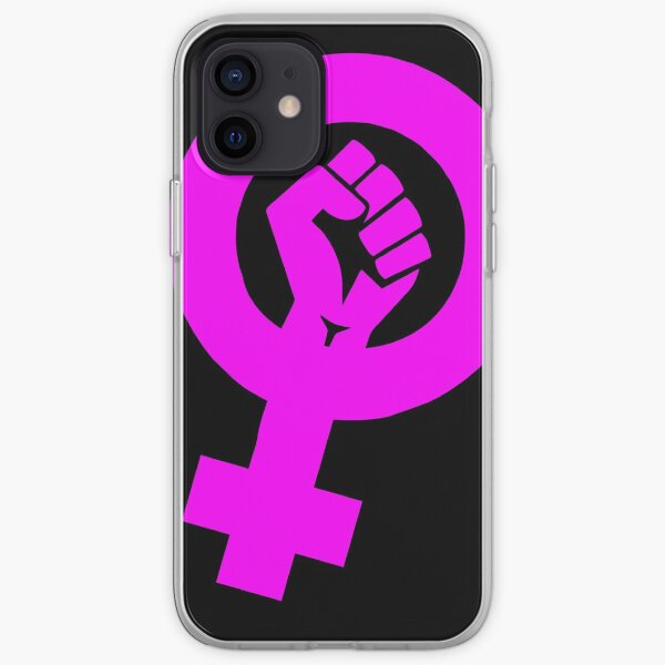Pink Feminist Movement Phone Case / Sticker iPhone Soft Case