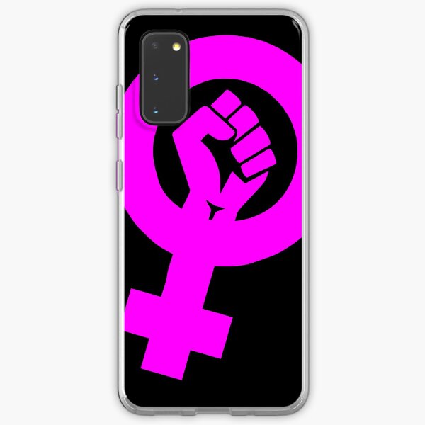 Pink Feminist Movement Phone Case / Sticker Samsung Galaxy Soft Case