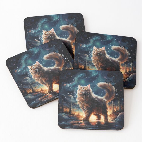 Item preview, Cat in the moonlight designed and sold by aghnadarragh.