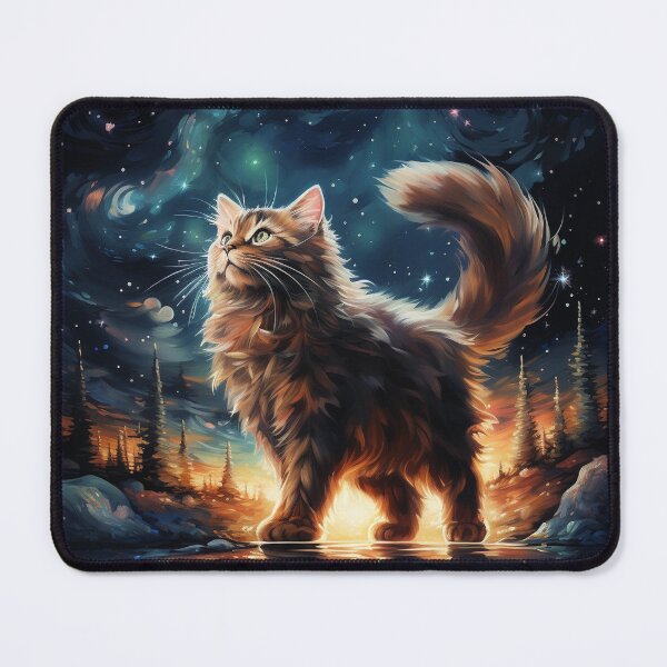 Item preview, Cat in the moonlight designed and sold by aghnadarragh.