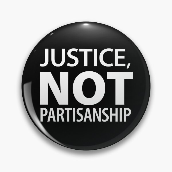Item preview, Justice Not Partianship designed and sold by DamagedNation.