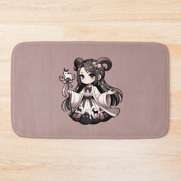 Item preview, Capricorn's Majestic Ascent: Mountain's Starry Guardian. designed and sold by MoraMoonDesigns.