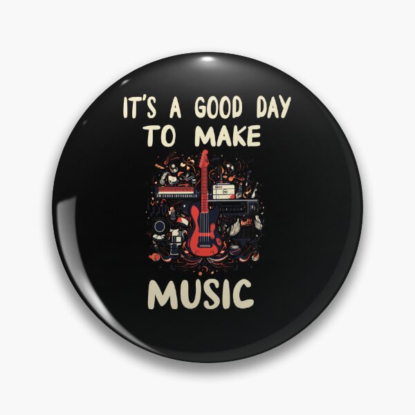 Item preview, Music design It's a good day to make music, guitar design, gift for guitar players designed and sold by Lactus.