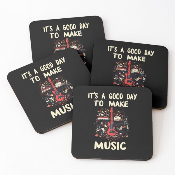 Item preview, Music design It's a good day to make music, guitar design, gift for guitar players designed and sold by Lactus.