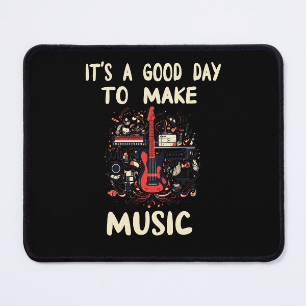 Item preview, Music design It's a good day to make music, guitar design, gift for guitar players designed and sold by Lactus.