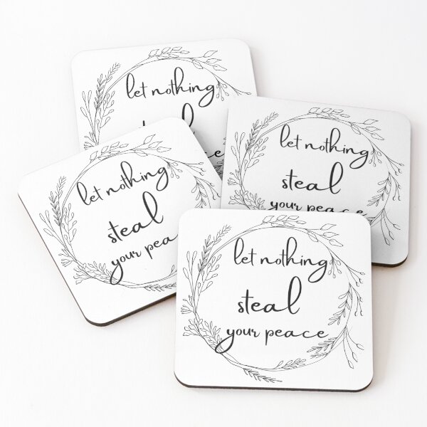 Item preview, Let Nothing Steal Your Peace designed and sold by Designs-MC.