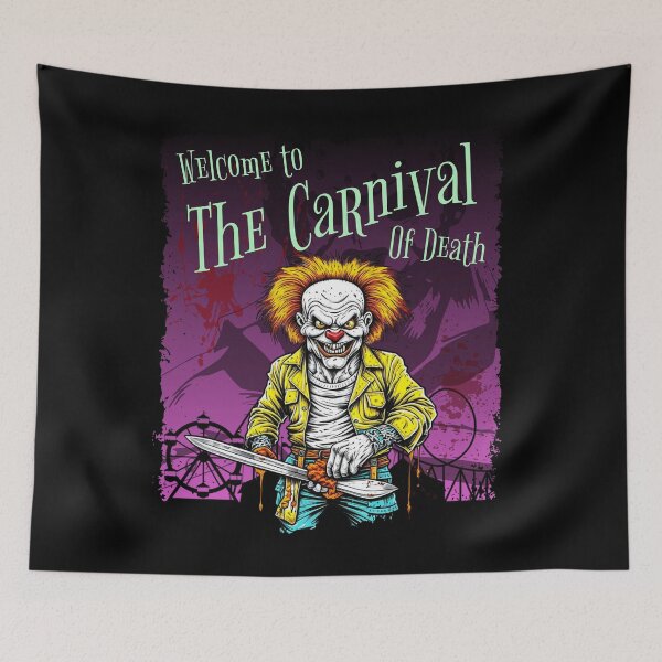 Item preview, Welcome To the Carnival of Death - horror designed and sold by Zombie-Killa.