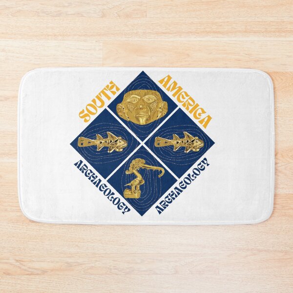 Item preview, South America Archaeology - Gold Treasures of Ancient Cultures - Gift for Archaeologists designed and sold by Carola-art.