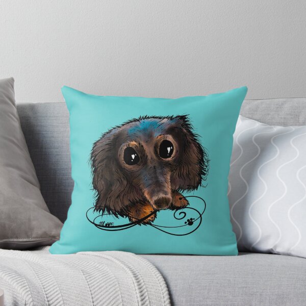 Item preview, Zombie dachshund designed and sold by EMMJ-ART.