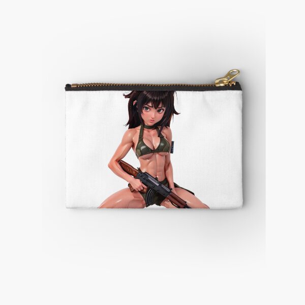 Item preview, Sexy oiled girl holding AK47 designed and sold by Dattorni-Store.