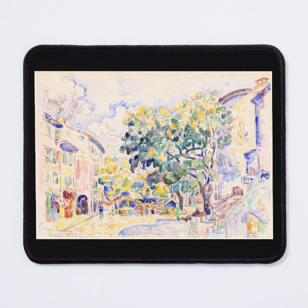 Item preview, Antibes Town Scene, France, Paul Signac 1918 designed and sold by RocketshipRetro.