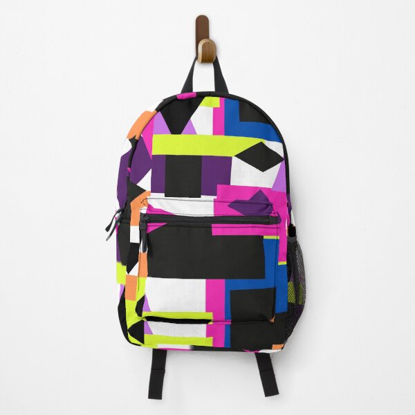 Item preview, Color block rectangles and retro pattern designed and sold by Oh-Marsha.