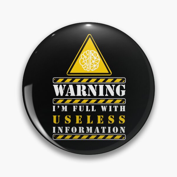 Item preview, Warning I'm full with useless information designed and sold by remerasnerdas.