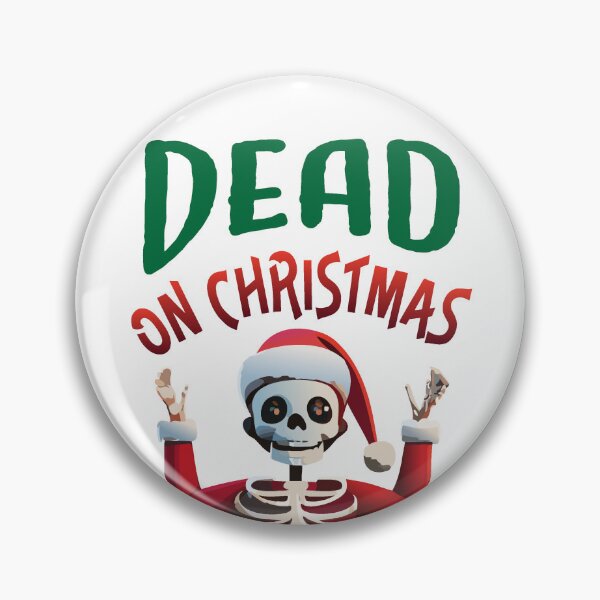 Item preview, Dead On Christmas Skeleton Cartoon designed and sold by CekDesigns.