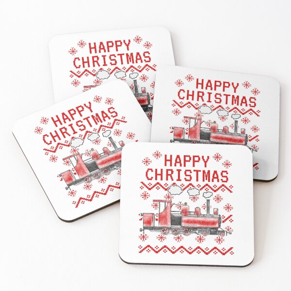 Item preview, Steam Train Ugly Christmas Rail Enthusiast designed and sold by doodlerob.