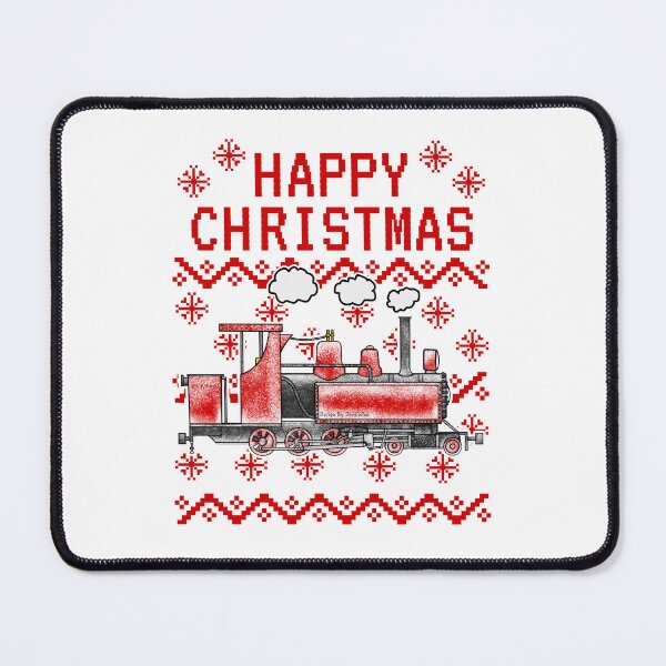 Item preview, Steam Train Ugly Christmas Rail Enthusiast designed and sold by doodlerob.