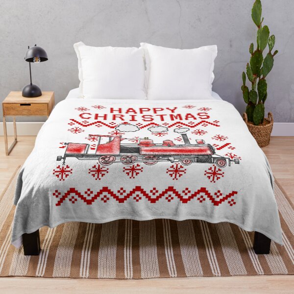 Item preview, Steam Train Ugly Christmas Rail Enthusiast designed and sold by doodlerob.