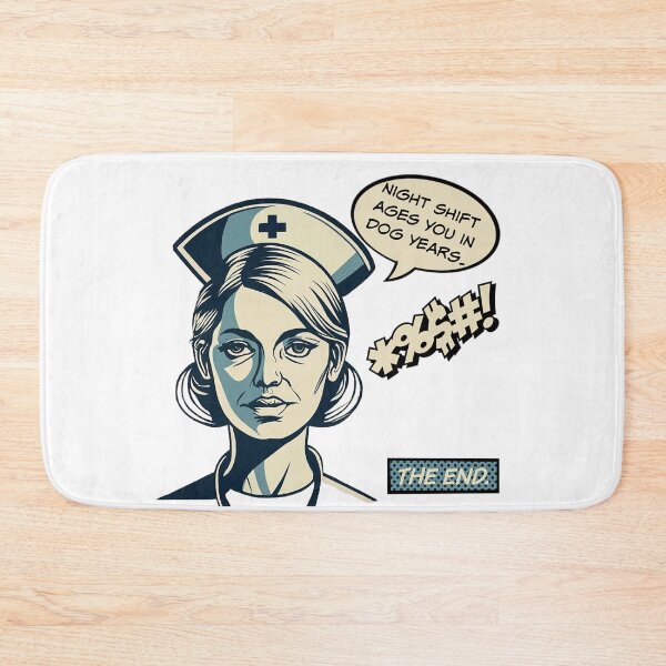 Item preview, Night Shift Ages You in Dog Years! Nurse Humor designed and sold by SSustainable.