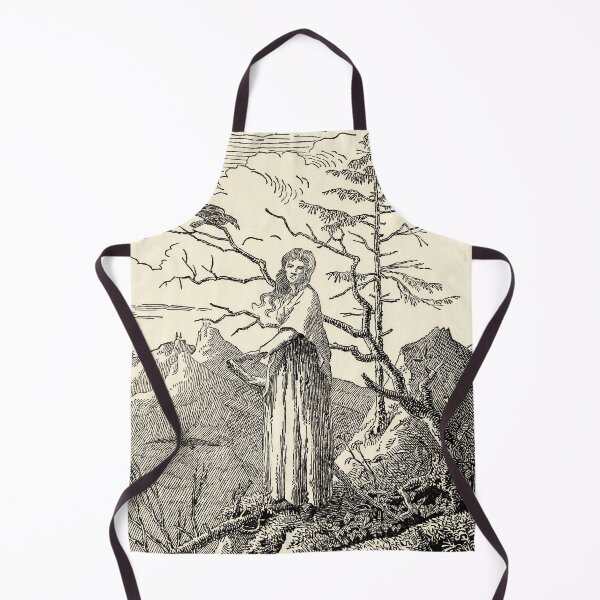 Item preview, Woman Standing on the Edge of the Abyss With Raven (Vrouw staand aan de rand van de afgrond en raaf) by Caspar David Friedrich designed and sold by thevoidishungry.