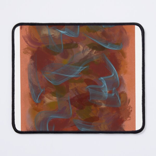Item preview, Peachy Swirls with Icy Blue designed and sold by ara-designs.