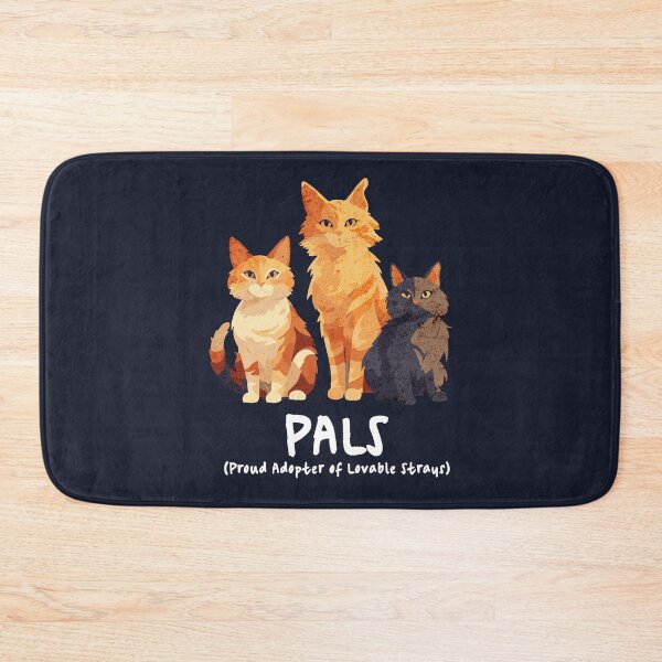 Aperçu de l'œuvre PALS - Fier adoptant de Lovable Strays (Cat Rescue Dark Version) créée et vendue par Sir Meow Meow.