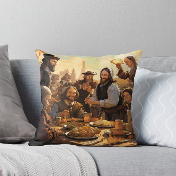 Item preview, Pilgrims Gathering for Thanksgiving designed and sold by dcrc.